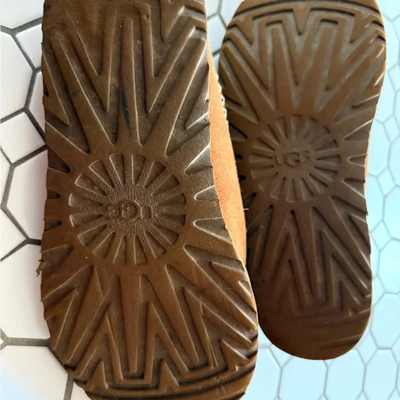 UGG Chestnut Suede Slippers - Picture 8 of 8